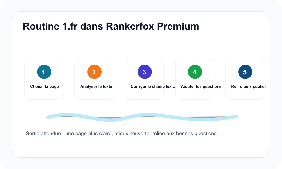 Composition Rankerfox montrant une routine 1.fr