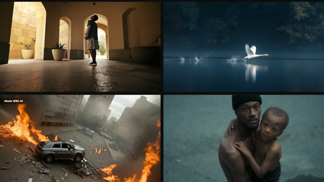 Aperçu public Artlist Footage avec grille de vidéos et plans de stock