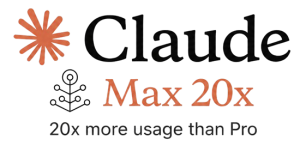 Logo Claude Max 20x