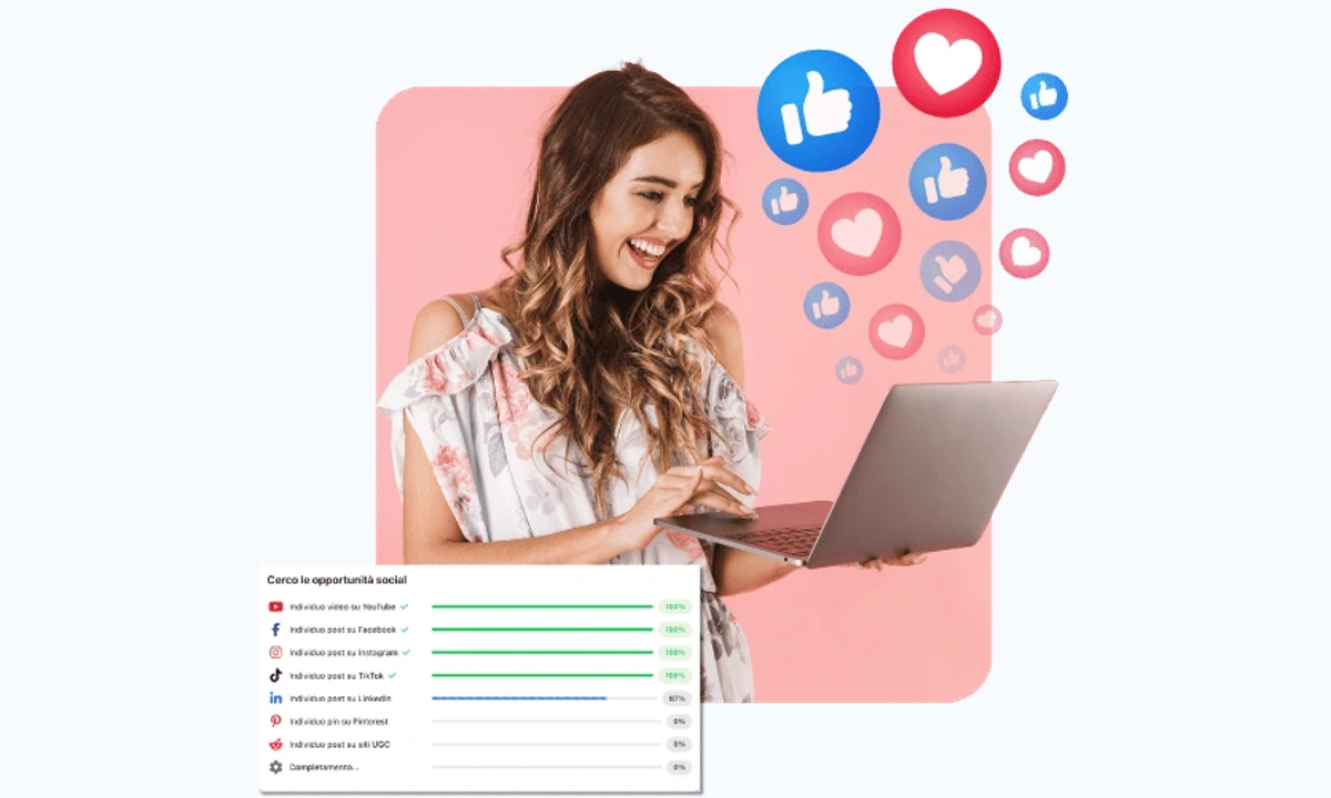Aperçu public SEOZoom Social pour les contenus visibles dans Google