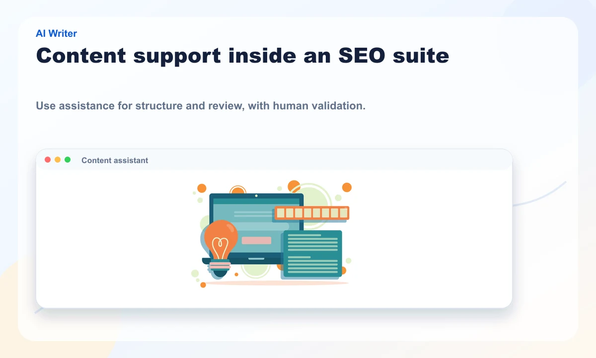 Public XOVI preview of the content assistant